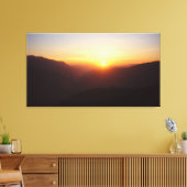 Vroege Morgen Zonsopgang Canvas Afdruk (Insitu (Woonkamer))