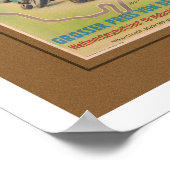 VROEGE MOTORFIETSRECLAMEPRINT POSTER (Hoek)