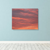 Vroege ochtend Canvas (Insitu (Houten vloer))