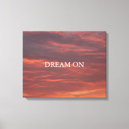 Vroege ochtend Canvas Afdruk
