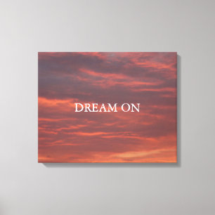 Vroege ochtend Canvas Afdruk