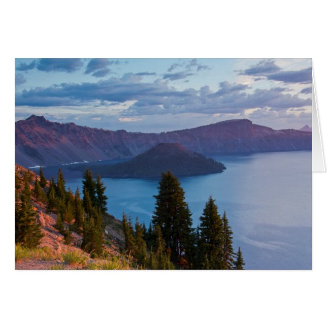 Vroege ochtend, Crater Lake (Voorkant Horizontaal)