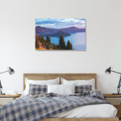 Vroege ochtend, Crater Lake Canvas Afdruk (Insitu (Slaapkamer))