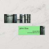 Vroege ochtend in Boston - skinny Mini Visitekaartje (Voorkant / Achterkant)