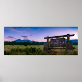 Vroege ochtend in de bergen van Arizona Poster (Voorkant)