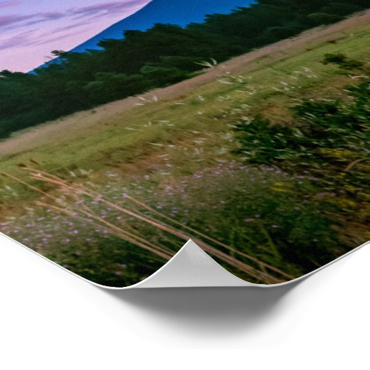 Vroege ochtend in de bergen van Arizona Poster (Hoek)