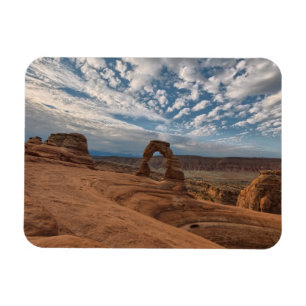 Vroege ochtend in Delicate Arch Magneet