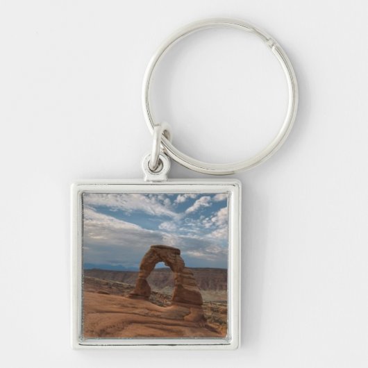 Vroege ochtend in Delicate Arch Sleutelhanger (Voorkant)