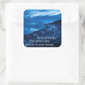 Vroege Ochtend - Motivatie Sticker (Tas)