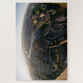 Vroege ochtend over Bristol. Legpuzzel (Verticaal)