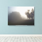 vroege ochtend vlak voor zonsopgang canvas afdruk (Insitu (Houten vloer))