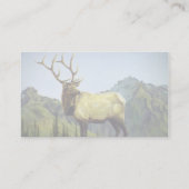 Vroege ochtendmist, Elk Visitekaartje (Achterkant)