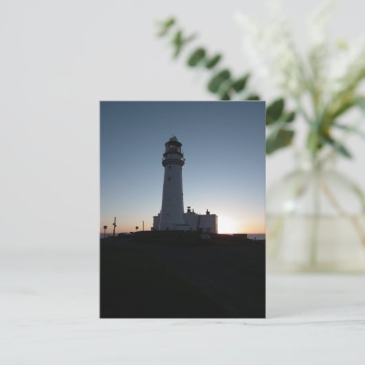 Vroege ochtendverlichting briefkaart (Staand voorkant)