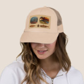 vroege onderzeeër trucker pet (In situ)