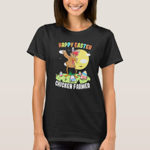 Vroege paaseieren voor kippen Paasdag T-shirt