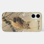 Vroege pruimbloesems van Nishimura Goun,  Owl Case-Mate iPhone Case (Achterkant (horizontaal))