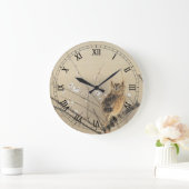 Vroege pruimbloesems van Nishimura Goun,  Owl Grote Klok (Huis)