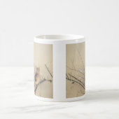 Vroege pruimbloesems van Nishimura Goun,  Owl Koffiemok (Center)