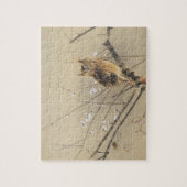 Vroege pruimbloesems van Nishimura Goun, Owl Legpuzzel (Verticaal)