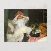 Vroege risico's briefkaart (Voorkant)