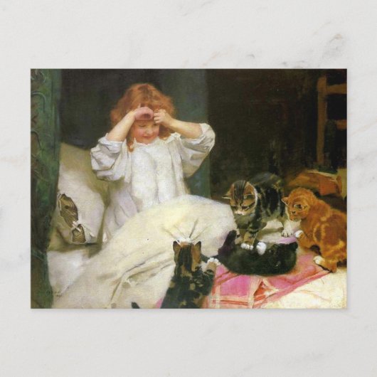 Vroege risico's briefkaart (Voorkant)