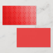 Vroege rode Visitekaartjes Sjabloon blanco (Voorkant / Achterkant)