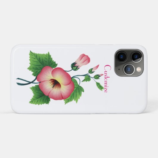 Vroege roze bloemen Thunder_Cove Case-Mate iPhone Case (Achterkant (horizontaal))
