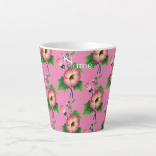 Vroege roze bloemen Thunder_Cove Latte Mok