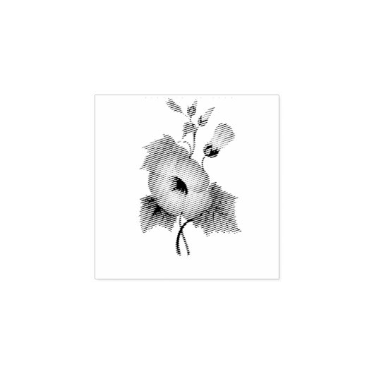 Vroege roze bloemen Thunder_Cove Rubberstempel (Afrduk)