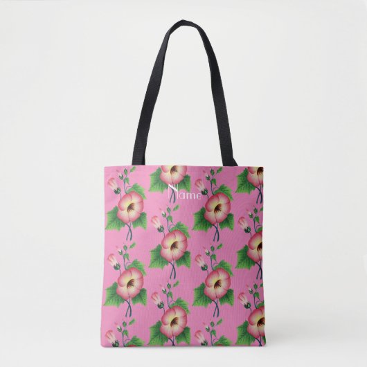 Vroege roze bloemen Thunder_Cove Tote Bag (Voorkant)