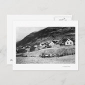 Vroege scène van Kodiak, Alaska-foto Briefkaart (Voorkant / Achterkant)
