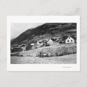 Vroege scène van Kodiak, Alaska-foto Briefkaart