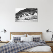 Vroege scène van Kodiak, Alaska-foto Canvas Afdruk (Insitu (Slaapkamer))