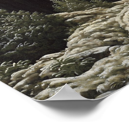 Vroege sneeuw, c.1828 poster (Hoek)