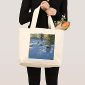 Vroege sneeuw Darley Park Derby Grote Tote Bag (Voorkant (product))
