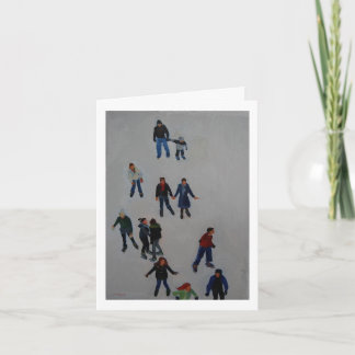 Vroege Sneeuw Feestdagen Kaart