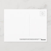 Vroege stoamlocomotief briefkaart (Achterkant)