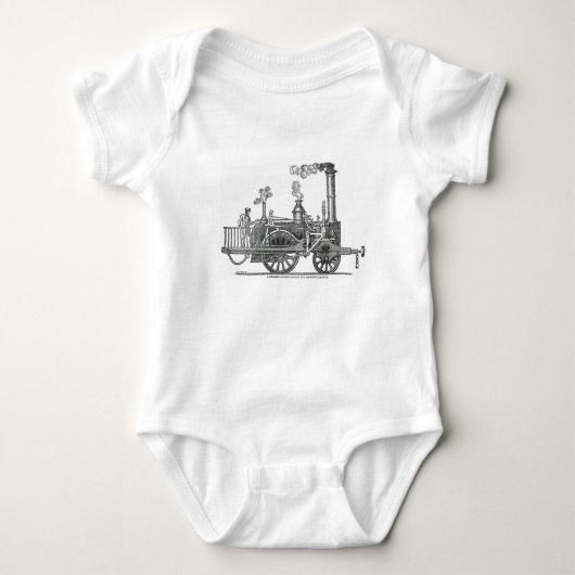 Vroege stoamlocomotief romper (Voorkant)