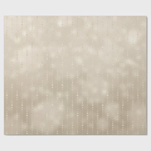 Vroege titaniumhoudende druppels glas glanzend gla cadeaupapier (Vlak)