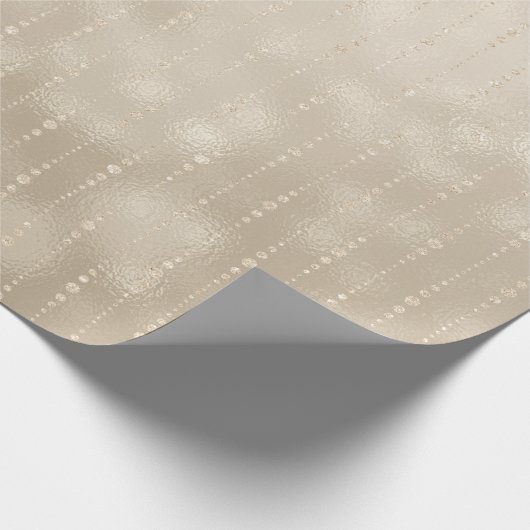 Vroege titaniumhoudende druppels glas glanzend gla cadeaupapier (Hoek)