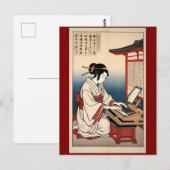 Vroege toetsenbordnummers briefkaart (Voorkant / Achterkant)