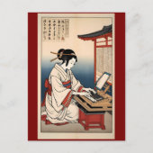 Vroege toetsenbordnummers briefkaart (Voorkant)