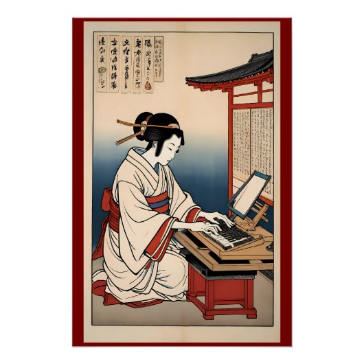 Vroege toetsenbordnummers perfect poster (Voorkant)