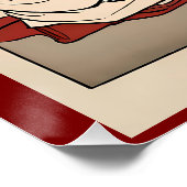 Vroege toetsenbordnummers perfect poster (Hoek)