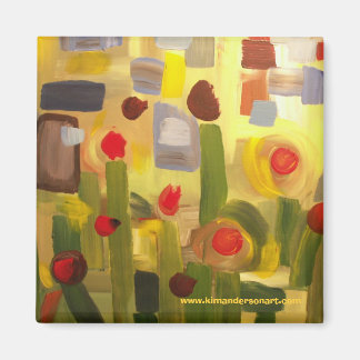 Vroege tuinmagneet www.kimandersonart.com magneet