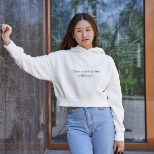 Vroege Uren Eindeloze Mogelijkheden Minimaal Citaa Hoodie