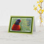 Vroege verjaardag van vrachtwagenzegels kaart (Gele Bloem)