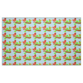 Vroege vogel en worm stof (Fat Quarter)