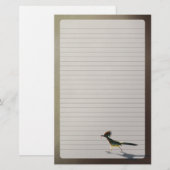 Vroege vogel, kantoorbenodigdheden briefpapier (Voorkant / Achterkant)