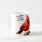 "Vroege Vogel" Koffiemok (Voorkant links)